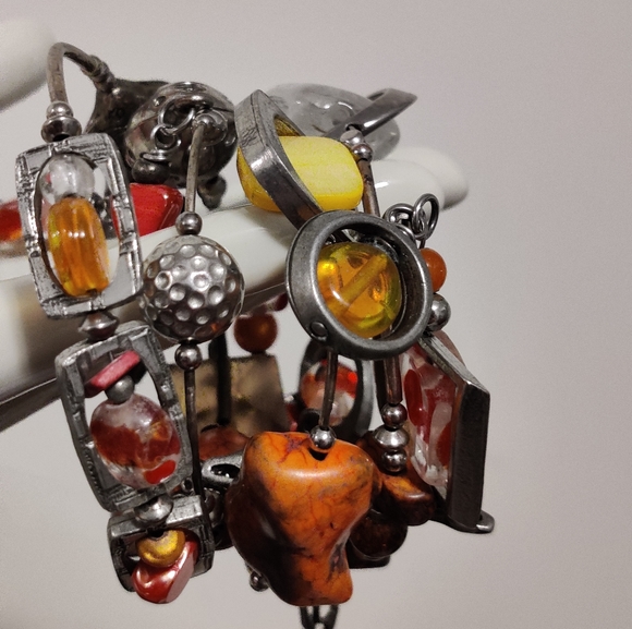 Y2K Artisan Memory Wrap Wrist Bracelet - Picture 8 of 12